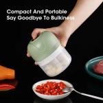Mini Electric Vegetable Cutter Chopper Garlic Masher Crusher