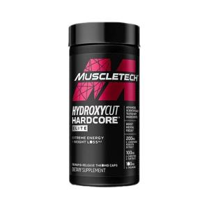 MUSCLETECH HYDROXYCUT HARDCORE ELITE – Advanced Fat Burner ya Kiwango cha Juu