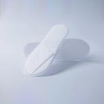 Unisex Disposable Closed Toe Non-Slip Slippers